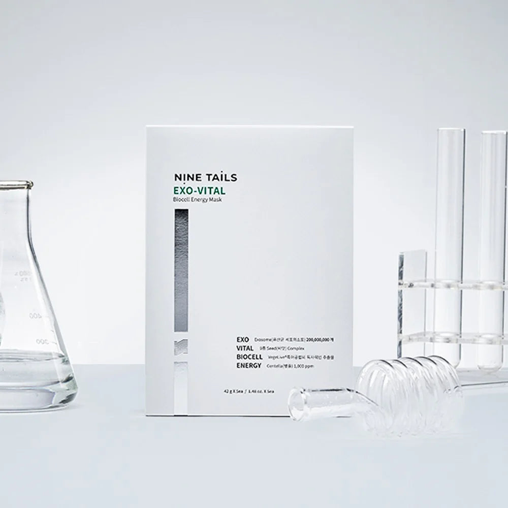 NINE TAILS EXO-VITAL - intensyviai liftinguojanti drėkinamoji lakštinė kaukė, 42 g - VEIDO KAUKĖ IŠ NINE TAILS - TIK €5.95! Apsipirk dabar GROŽIO ALCHEMIJA