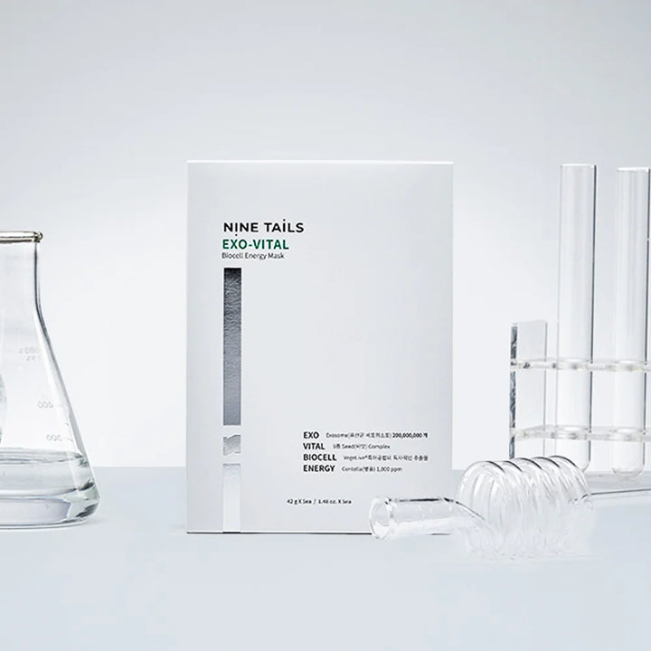 NINE TAILS EXO-VITAL - intensyviai liftinguojanti drėkinamoji lakštinė kaukė, 42 g - VEIDO KAUKĖ IŠ NINE TAILS - TIK €5.95! Apsipirk dabar GROŽIO ALCHEMIJA