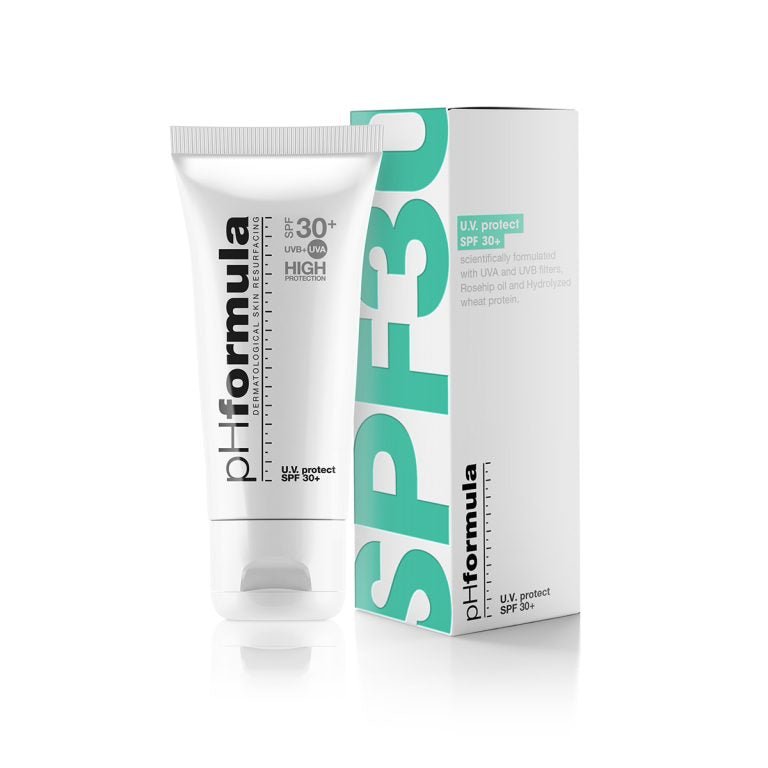 pHformula U.V. PROTECT SPF 30+ - apsauginis veido kremas, 50 ml - SPF APSAUGA IŠ PHFORMULA - TIK €44.50! Apsipirk dabar GROŽIO ALCHEMIJA