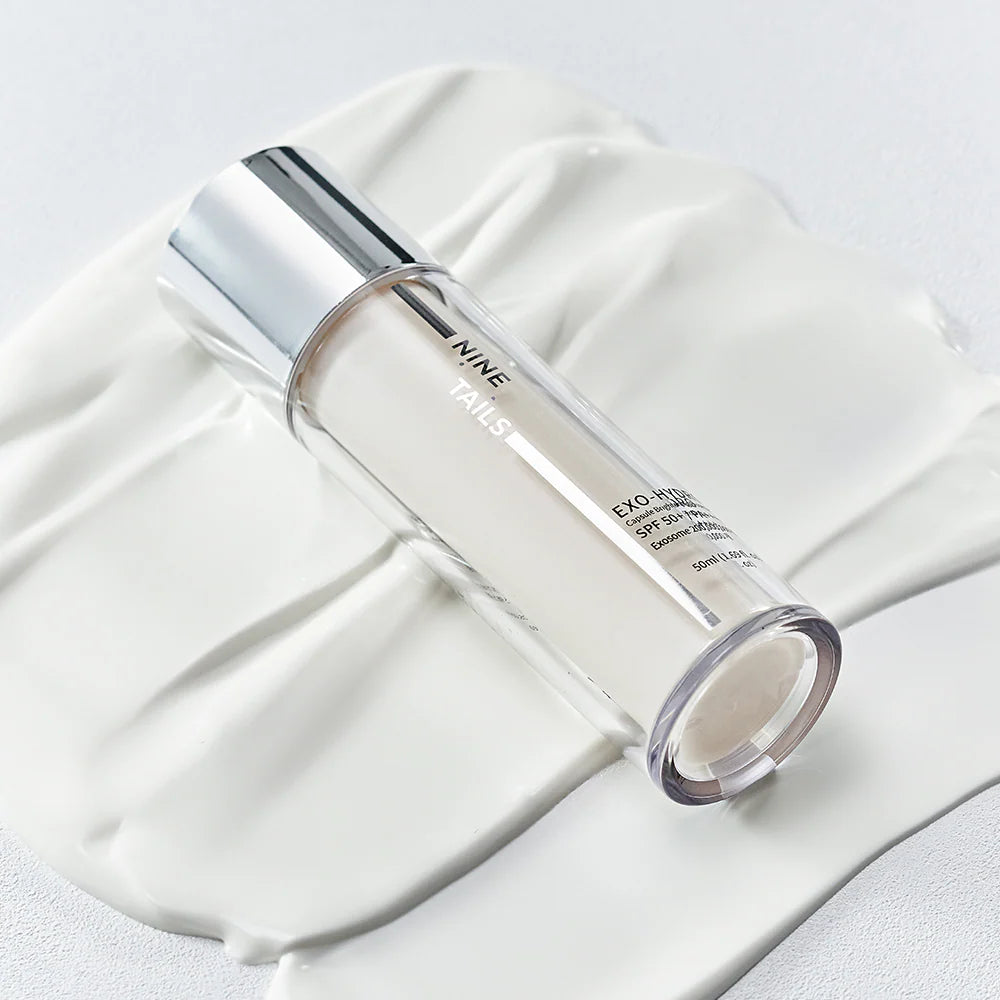 NINE TAILS EXO-HYDRO - egzosomų kremas su SPF50+ ir mėlynosios šviesos apsauga, 50 ml - VEIDO KREMAS IŠ NINE TAILS - TIK €72! Apsipirk dabar GROŽIO ALCHEMIJA