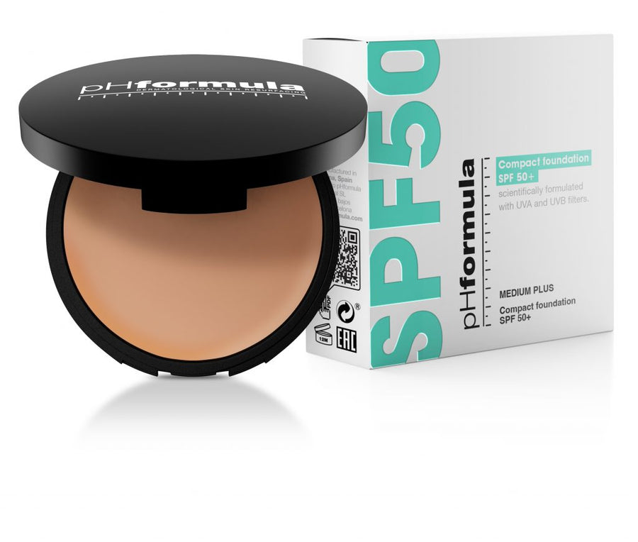 pHformula MEDIUM PLUS SPF 50+ - kompaktinė kreminė pudra, 14 g - SPF APSAUGA IŠ PHFORMULA - TIK €74! Apsipirk dabar GROŽIO ALCHEMIJA