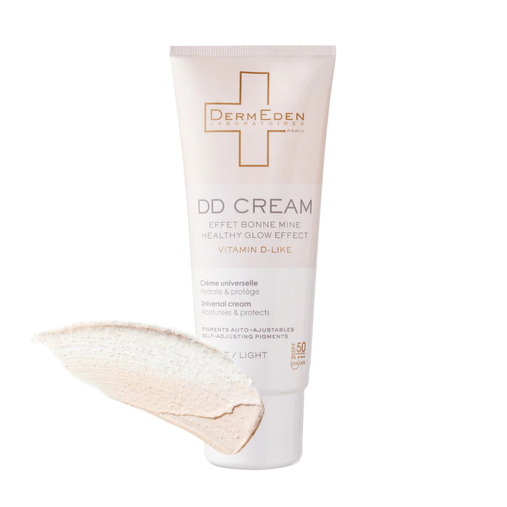 DERMEDEN DD - kremas su apsauga nuo saulės SPF 50, 50 ml - SPALVĄ SUEIKIANTIS KREMAS IŠ DERMEDEN - TIK €35.70! Apsipirk dabar GROŽIO ALCHEMIJA