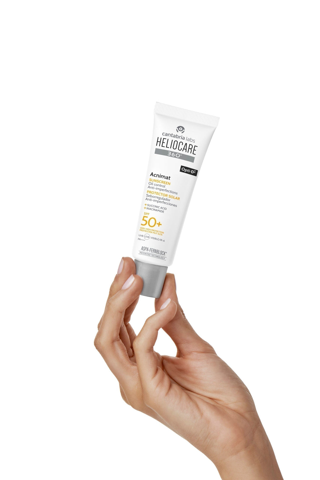 HELIOCARE 360 ACNIMAT RIEBIAI IR Į AKNĘ LINKUSIAI ODAI SPF 50+, 50ml - SPF APSAUGA IŠ Heliocare - TIK €27! Apsipirk dabar GROŽIO ALCHEMIJA