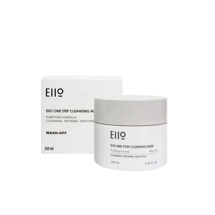 EIIO ONE STEP CLEANSING MASK - sebumą ir porų nešvarumus giliai valanti kaukė, 100 ml - VEIDO KAUKĖ IŠ EllO - TIK €29.75! Apsipirk dabar GROŽIO ALCHEMIJA