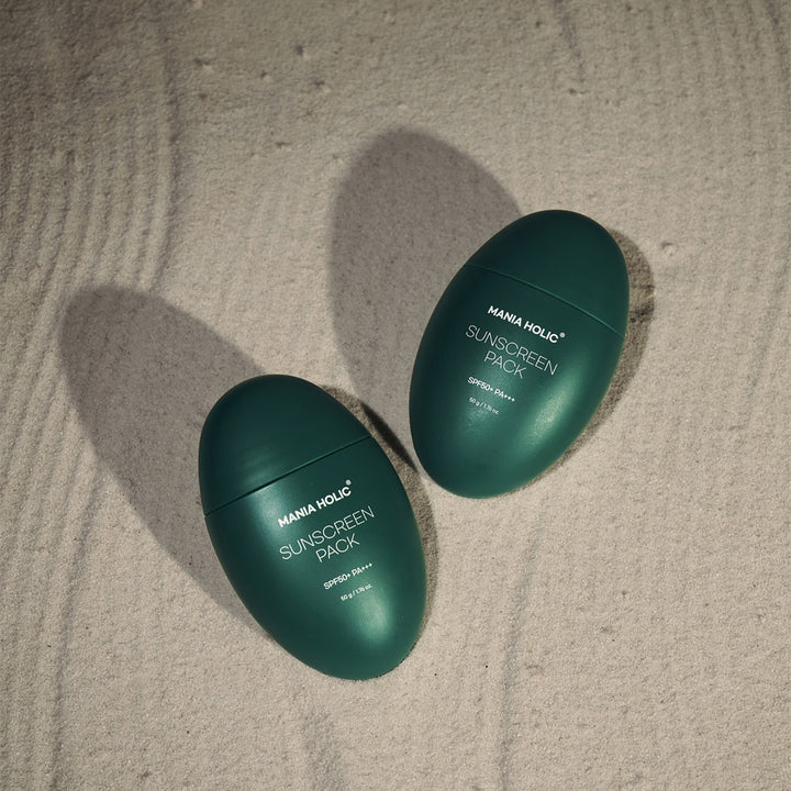 MANIA HOLIC SUNSCREEN PACK - SPF apsauga nuo saulės, 50 g - SPF APSAUGA IŠ MANIA HOLIC - TIK €19.46! Apsipirk dabar GROŽIO ALCHEMIJA
