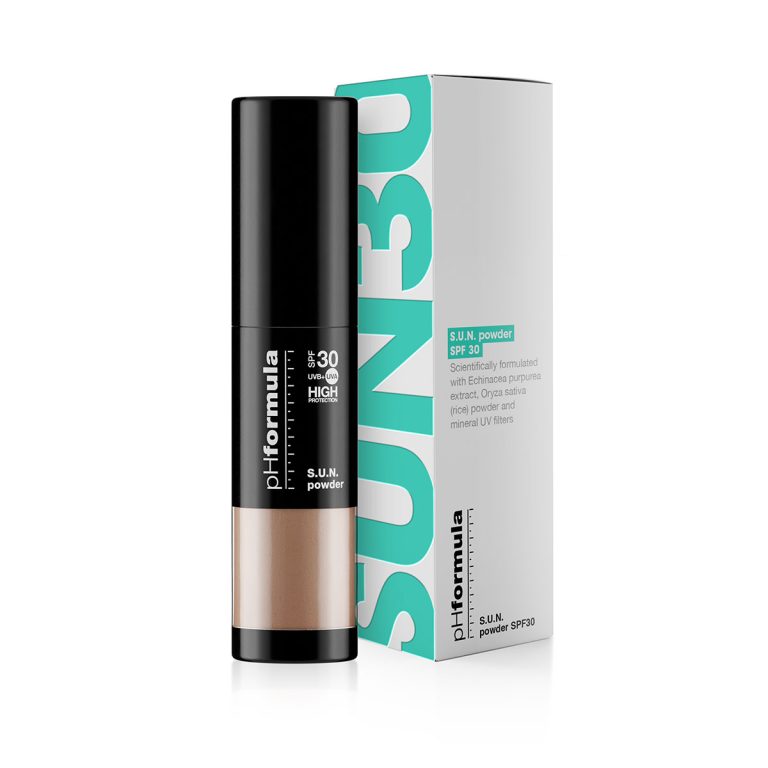 pHformula S.U.N. POWDER - pudra su SPF 30 - SPF APSAUGA IŠ PHFORMULA - TIK €63! Apsipirk dabar GROŽIO ALCHEMIJA