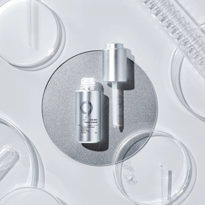 NINE TAILS EXO-NEO CREMA AMPOULE - priešraukšlinis drėkinamasis nano veido kremas, 30 ml - VEIDO KREMAS IŠ NINE TAILS - TIK €78! Apsipirk dabar GROŽIO ALCHEMIJA