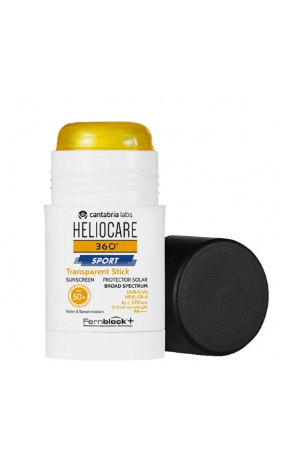 HELIOCARE 360 SPORT TRANSPARENT STICK SPF 50+, 25 g - SPF APSAUGA IŠ Heliocare - TIK €22! Apsipirk dabar GROŽIO ALCHEMIJA