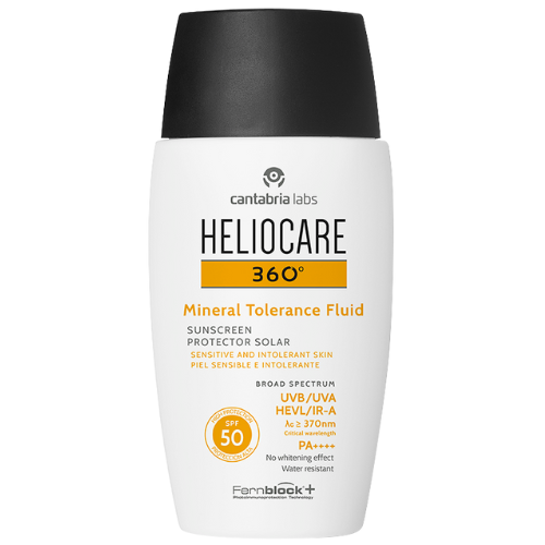 HELIOCARE 360 MINERAL TOLERANCE FLUID SPF 50 - fluidas, 50 ml - GROŽIO ALCHEMIJA