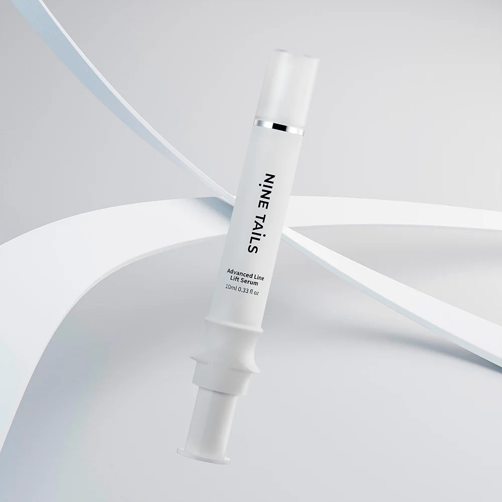 NINE TAILS ADVANCE LINE LIFT SERUM - priešraukšlinis serumas su kolageno spikulių, PDRN ir egzosomų technologija, 10 ml - SERUMAS IŠ NINE TAILS - TIK €75! Apsipirk dabar GROŽIO ALCHEMIJA