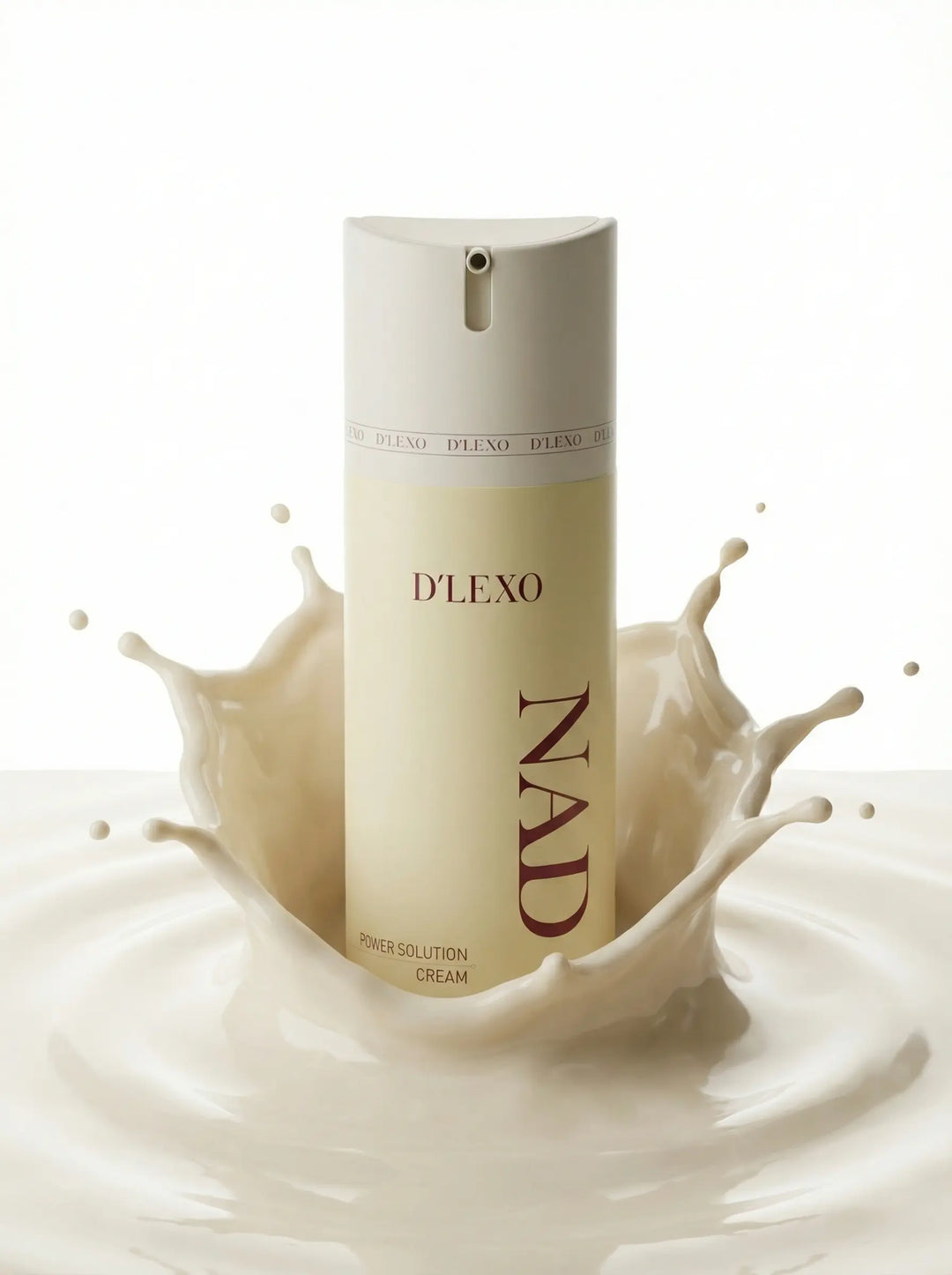 DERMALINE D’LEXO NAD POWER SOLUTION CREAM - energizuojantis, skaistinantis veido kremas su NAD, niacinamidu, pažangiu peptidų kompleksu ir resveratroliu, 100 ml - VEIDO KREMAS IŠ DERMALINE - TIK €57! Apsipirk dabar GROŽIO ALCHEMIJA
