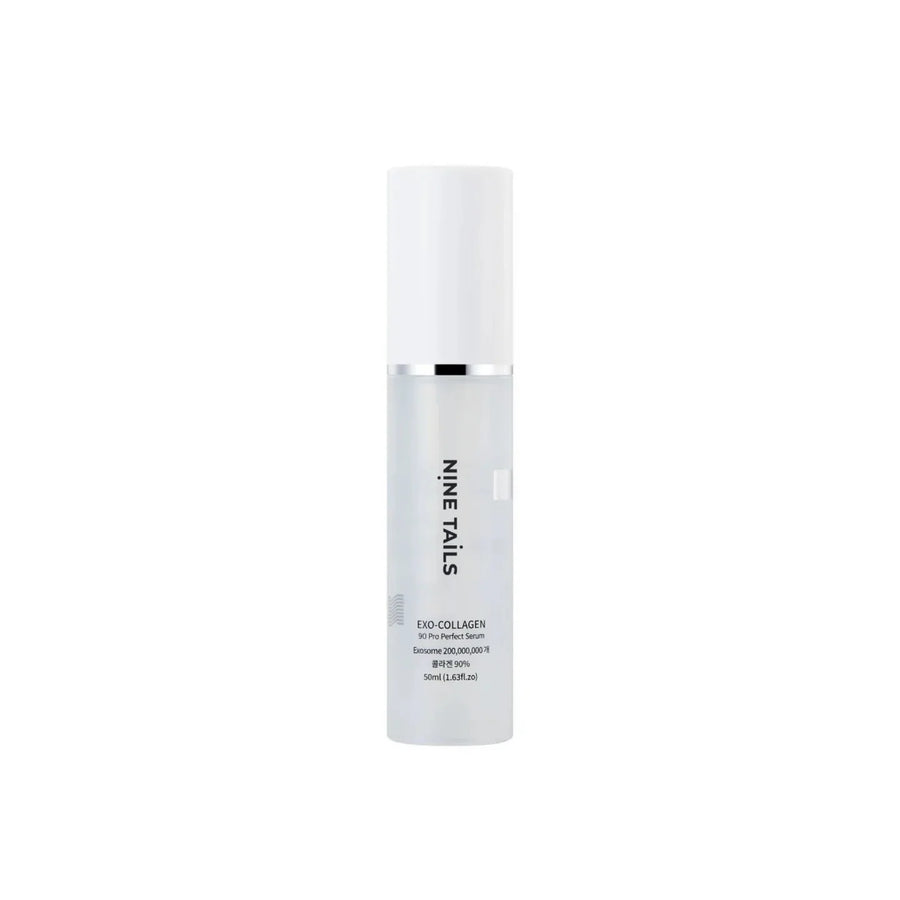 NINE TAILS EXO-COLLAGEN 90 PRO PERFECT SERUM - senėjimą stabdantis veido serumas su EXO kolagenu ir peptidais, 50 ml - SERUMAS IŠ NINE TAILS - TIK €59! Apsipirk dabar GROŽIO ALCHEMIJA