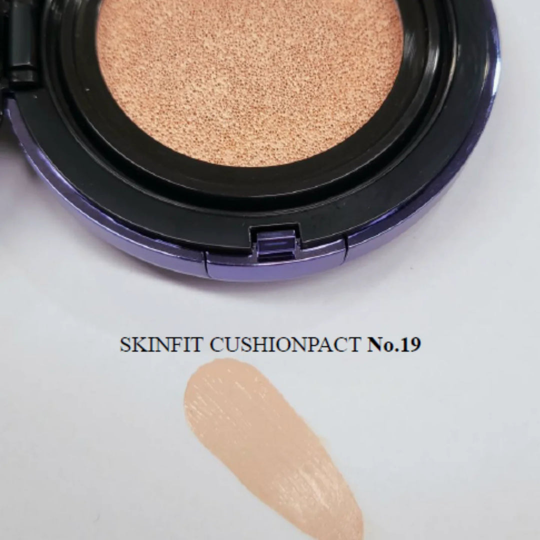 CUSKIN inovatyvus CUSHION makiažo pagrindas su keičiamu užpildu SPF50+ PA+++, 15g + 15g - MAKIAŽO PAGRINDAS IŠ CUSKIN - TIK €69! Apsipirk dabar GROŽIO ALCHEMIJA