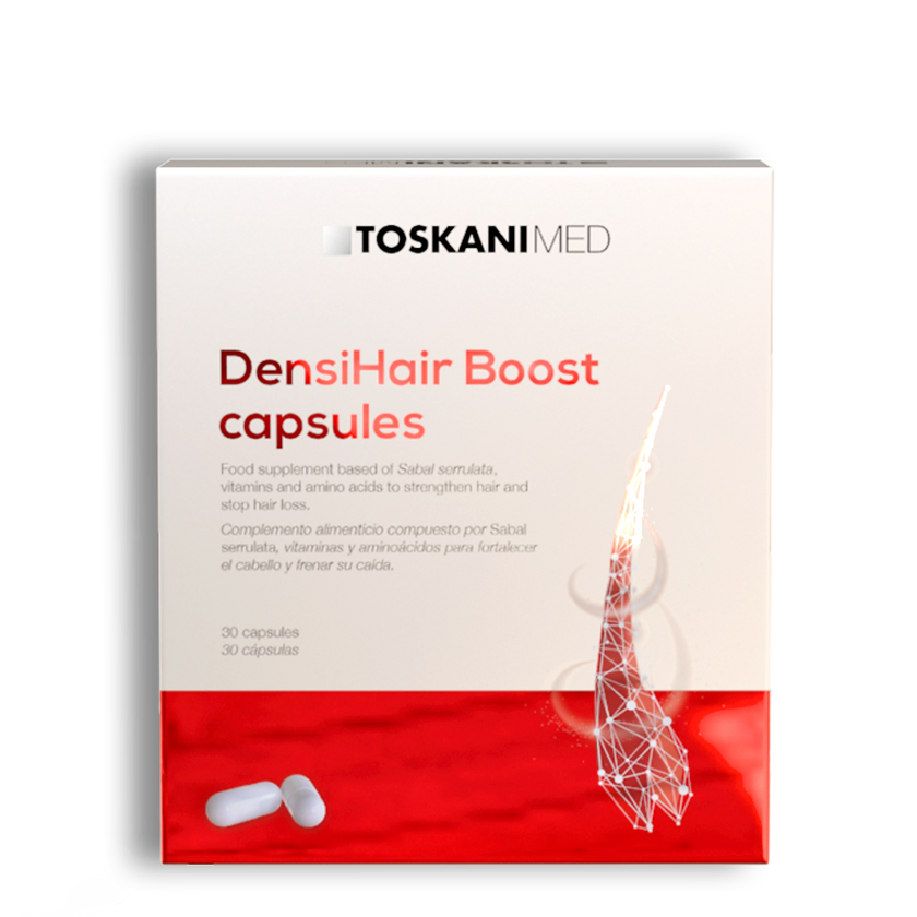 TOSKANIMED DENSIHAIR BOOST - kapsulės, 30 vnt. - MAISTO PAPILDAS IŠ TOSKANI - TIK €45! Apsipirk dabar GROŽIO ALCHEMIJA