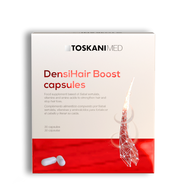 TOSKANIMED DENSIHAIR BOOST - kapsulės, 30 vnt. - MAISTO PAPILDAS IŠ TOSKANI - TIK €45! Apsipirk dabar GROŽIO ALCHEMIJA