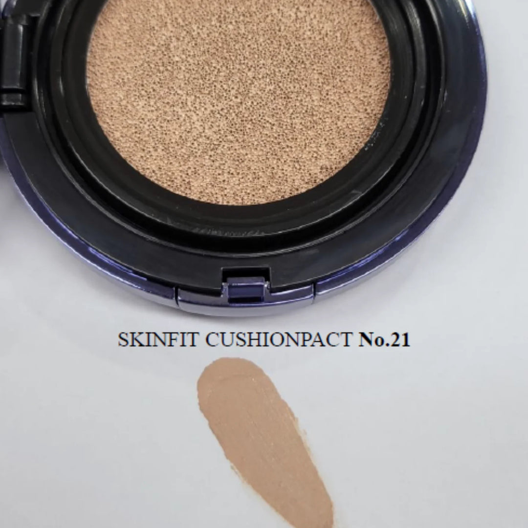 CUSKIN inovatyvus CUSHION makiažo pagrindas su keičiamu užpildu SPF50+ PA+++, 15g + 15g - MAKIAŽO PAGRINDAS IŠ CUSKIN - TIK €69! Apsipirk dabar GROŽIO ALCHEMIJA