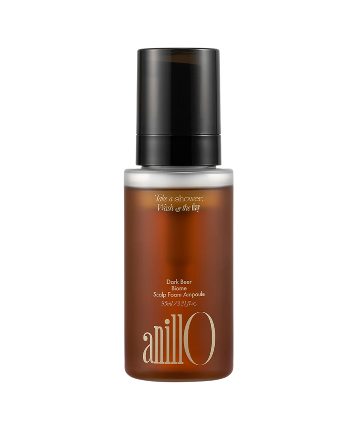 ANILLO DARK BEER BIOME SCALP FOAM AMPOULE - stiprinanti galvos odos ampulė, 95 ml - PLAUKŲ AMPULĖ IŠ ANILLO - TIK €31.88! Apsipirk dabar GROŽIO ALCHEMIJA