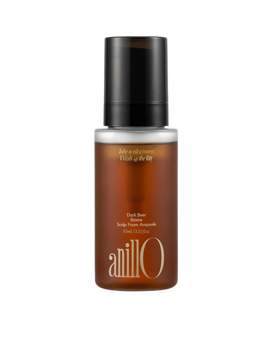 ANILLO DARK BEER BIOME SCALP FOAM AMPOULE - stiprinanti galvos odos ampulė, 95 ml - PLAUKŲ AMPULĖ IŠ ANILLO - TIK €31.88! Apsipirk dabar GROŽIO ALCHEMIJA
