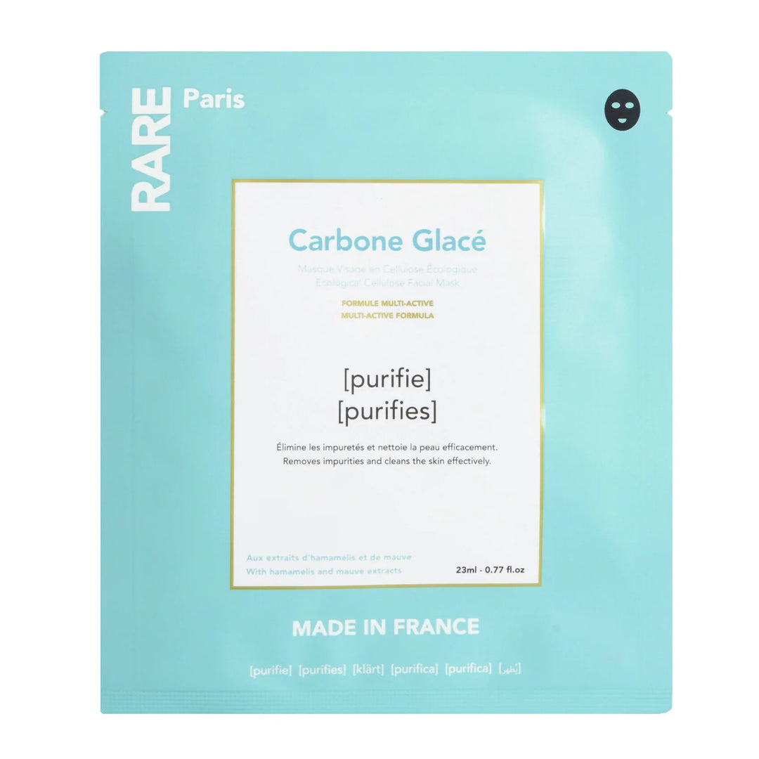 RARE PARIS CARBONE GLACÉ PURIFYING FACE MASK - valomoji veido kaukė - VEIDO KAUKĖ IŠ RARE PARIS - TIK €6.60! Apsipirk dabar GROŽIO ALCHEMIJA