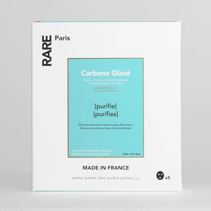 RARE PARIS CARBONE GLACÉ PURIFYING FACE MASK - valomoji veido kaukė - VEIDO KAUKĖ IŠ RARE PARIS - TIK €6.60! Apsipirk dabar GROŽIO ALCHEMIJA