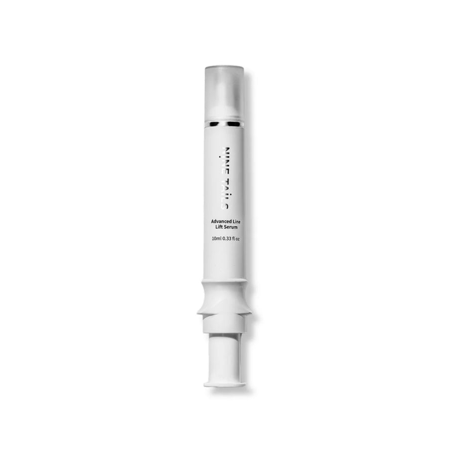 NINE TAILS ADVANCE LINE LIFT SERUM - priešraukšlinis serumas su kolageno spikulių, PDRN ir egzosomų technologija, 10 ml - SERUMAS IŠ NINE TAILS - TIK €75! Apsipirk dabar GROŽIO ALCHEMIJA