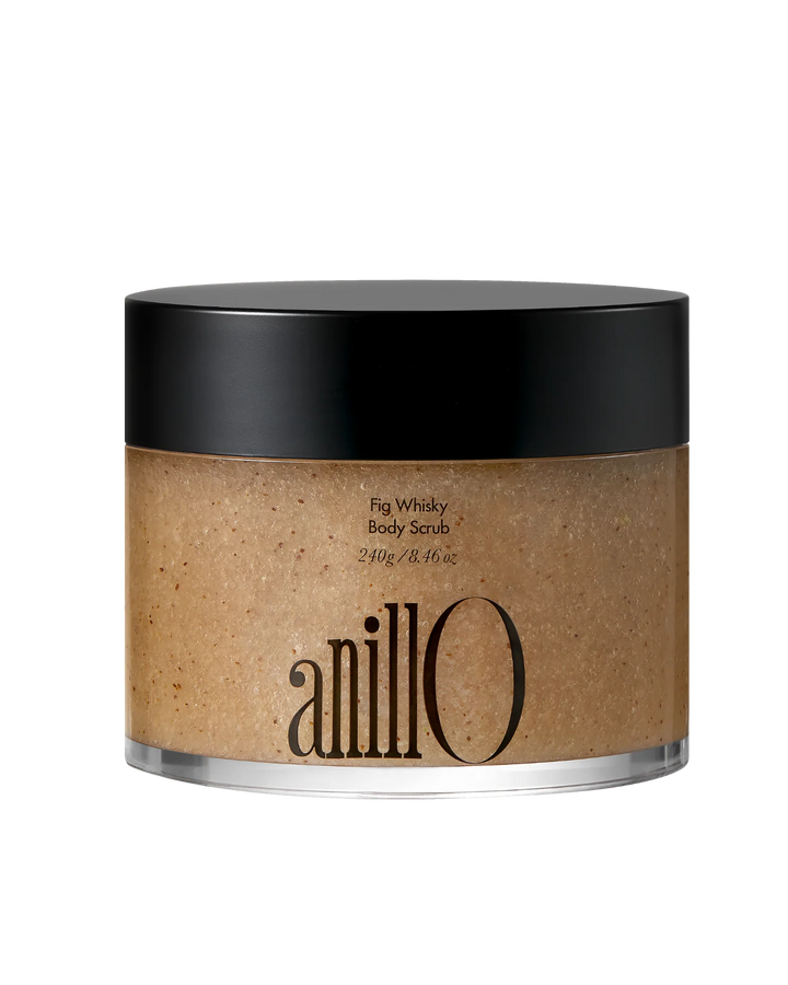 ANILLO FIG WHISKY BODY SCRUB - kūno šveitiklis su figų sėklomis ir druska, 240 g - KŪNO ŠVEITIKLIS IŠ ANILLO - TIK €36.12! Apsipirk dabar GROŽIO ALCHEMIJA