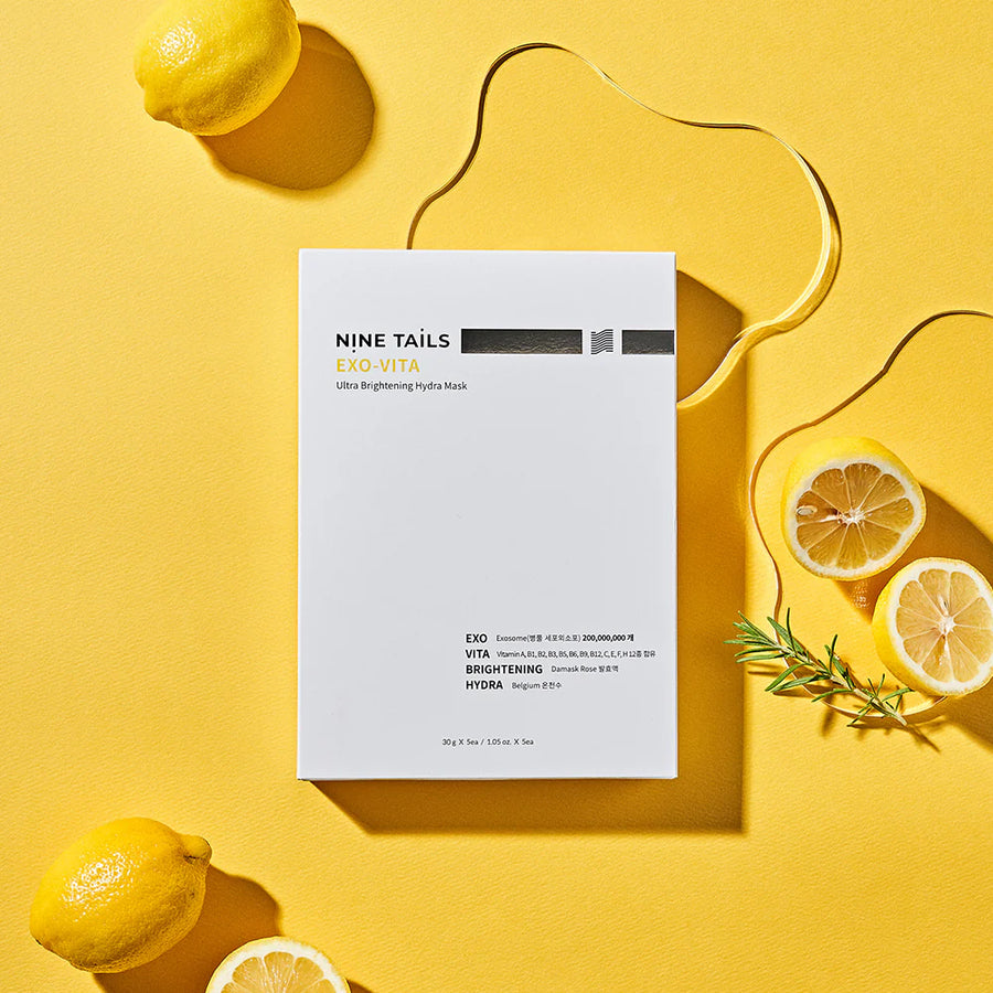 NINE TAILS EXO-VITA - intensyviai drėkinanti, odą skaistinanti kaukė, 30 g - VEIDO KAUKĖ IŠ NINE TAILS - TIK €4.80! Apsipirk dabar GROŽIO ALCHEMIJA