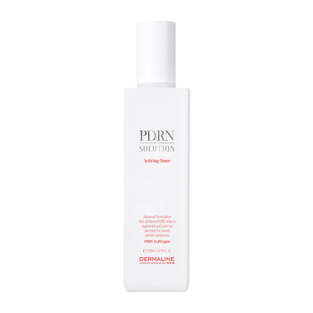 DERMALINE PDRN SOLUTION TONIC - dvigubo poveikio, šviesinantis ir odos būklę gerinantis veido tonikas, 200 ml - TONIKAS IŠ DERMALINE - TIK €39! Apsipirk dabar GROŽIO ALCHEMIJA