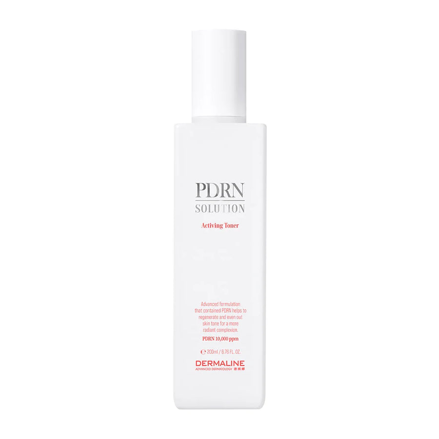 DERMALINE PDRN SOLUTION TONIC - dvigubo poveikio, šviesinantis ir odos būklę gerinantis veido tonikas, 200 ml - TONIKAS IŠ DERMALINE - TIK €39! Apsipirk dabar GROŽIO ALCHEMIJA
