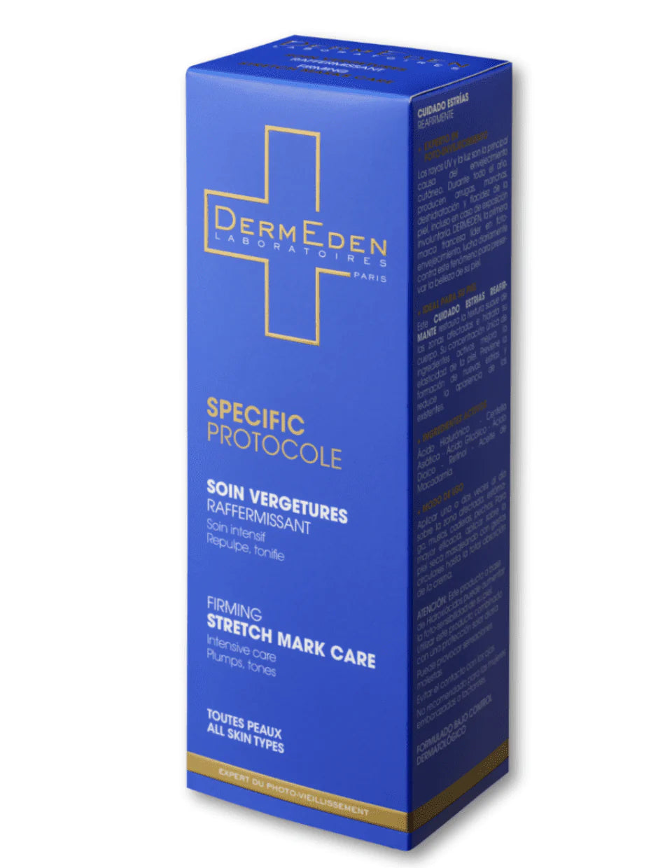 DERMEDEN STRETCH MARK CARE - stangrinantis kremas nuo strijų, 200 ml - KŪNO KREMAI IŠ DERMEDEN - TIK €27.90! Apsipirk dabar GROŽIO ALCHEMIJA