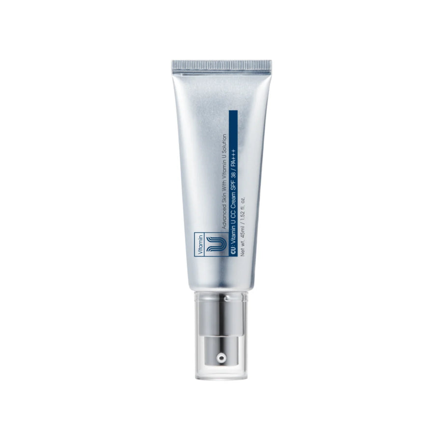 CUSKIN CC kremas su vitaminu U SPF38+ PA+++, 45 ml - SPALVĄ SUTEIKIANTIS KREMAS IŠ CUSKIN - TIK €42! Apsipirk dabar GROŽIO ALCHEMIJA