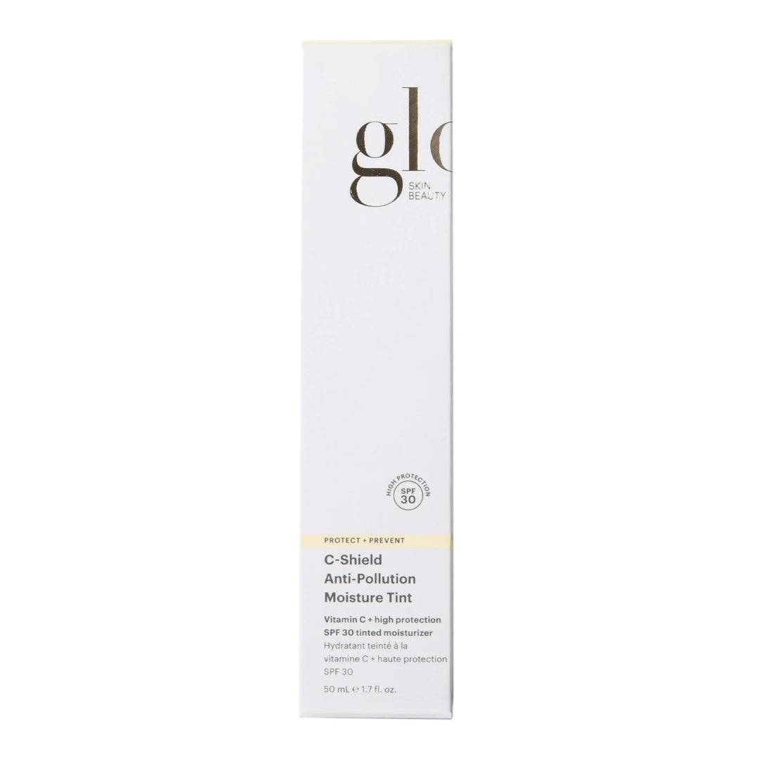 GLO SKIN BEAUTY C-SHIELD ANTI-POLLUTION MOISTURE TINT SPF 30 - apsauginis drėkinamasis kremas su atspalviu ir SPF 30, 50 ml