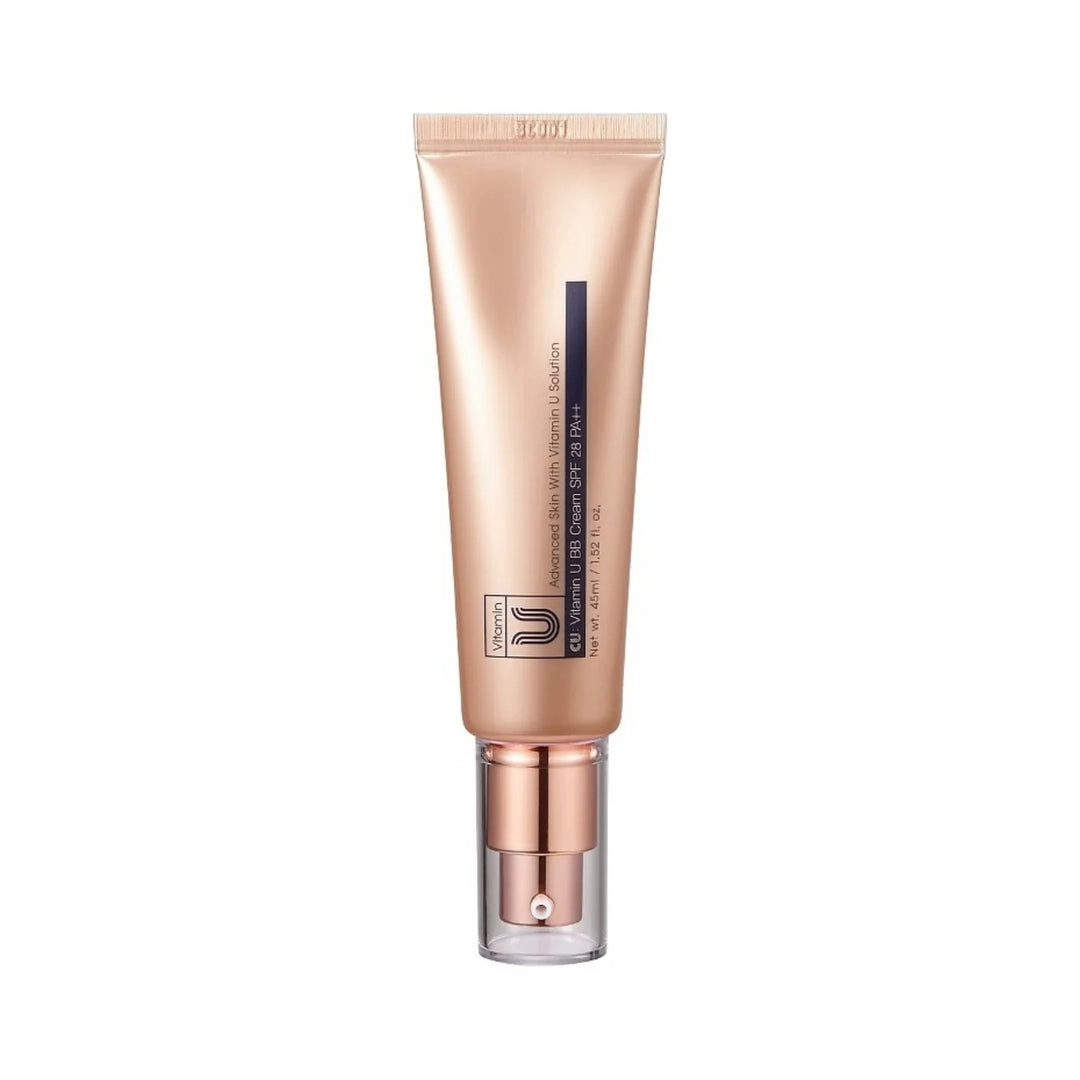 CUSKIN trigubo poveikio BB kremas su vitaminu U ir peptidais SPF28 PA++, 45 ml - SPALVĄ SUTEIKIANTIS KREMAS IŠ CUSKIN - TIK €49! Apsipirk dabar GROŽIO ALCHEMIJA