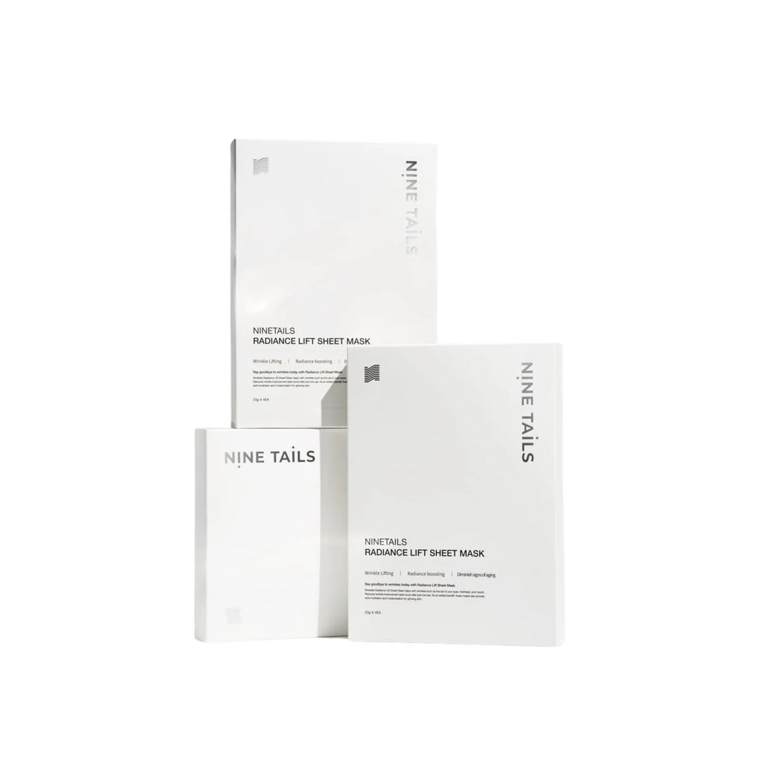 NINE TAILS RADIANCE LIFT SHEET MASK - intensyviai drėkinanti ir stangrinanti kaukė, 23 g - VEIDO KAUKĖ IŠ NINE TAILS - TIK €5.60! Apsipirk dabar GROŽIO ALCHEMIJA
