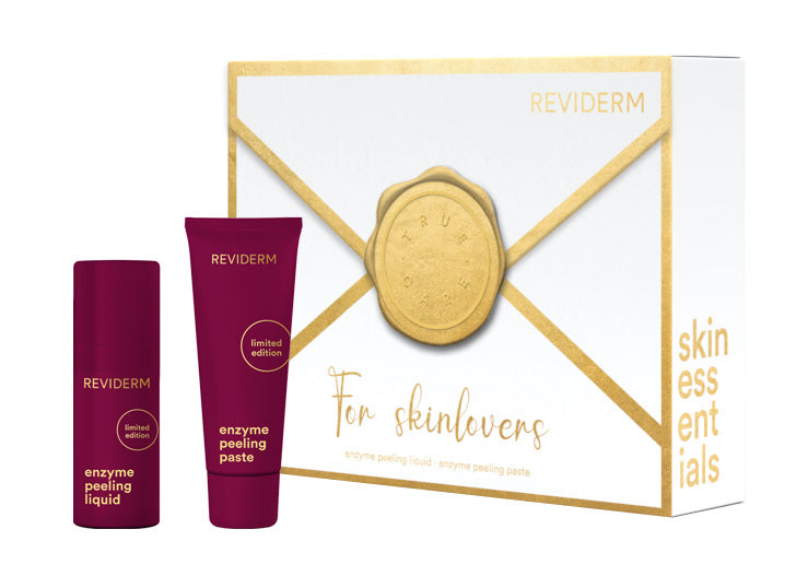 REVIDERM SKINESSENTIALS SET - veido šveitiklių rinkinys - VEIDO ŠVEITIKLIAI IŠ REVIDERM - TIK €43! Apsipirk dabar GROŽIO ALCHEMIJA