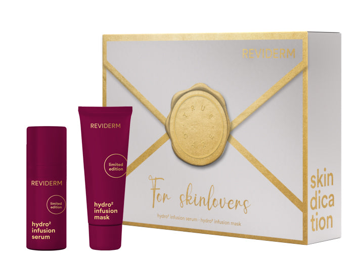 REVIDERM Skindication Set drėkinamasis kosmetikos rinkinys - RINKINYS VEIDUI IŠ REVIDERM - TIK €45! Apsipirk dabar GROŽIO ALCHEMIJA