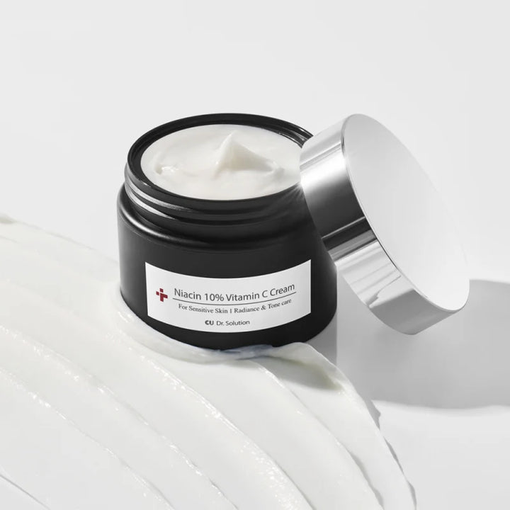 CUSKIN NIACIN 10% VITAMIN C CREAM - veido kremas, 50 ml - VEIDO KREMAS IŠ CUSKIN - TIK €31.20! Apsipirk dabar GROŽIO ALCHEMIJA