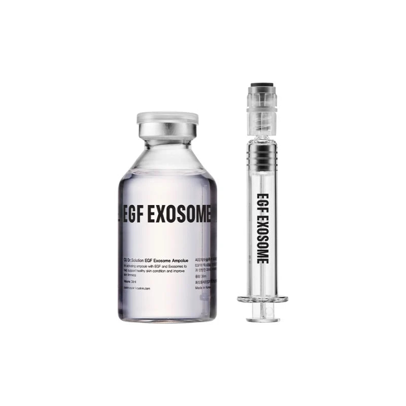 CUSKIN EGF EXOSOME AMPOULE – koncentruota ampulė-serumas su EGF ir egzosomomis odos elastingumui ir skaistumui, 38 ml
