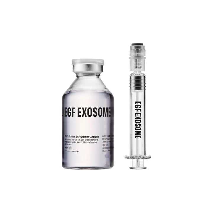 CUSKIN EGF EXOSOME AMPOULE – koncentruota ampulė-serumas su EGF ir egzosomomis odos elastingumui ir skaistumui, 38 ml