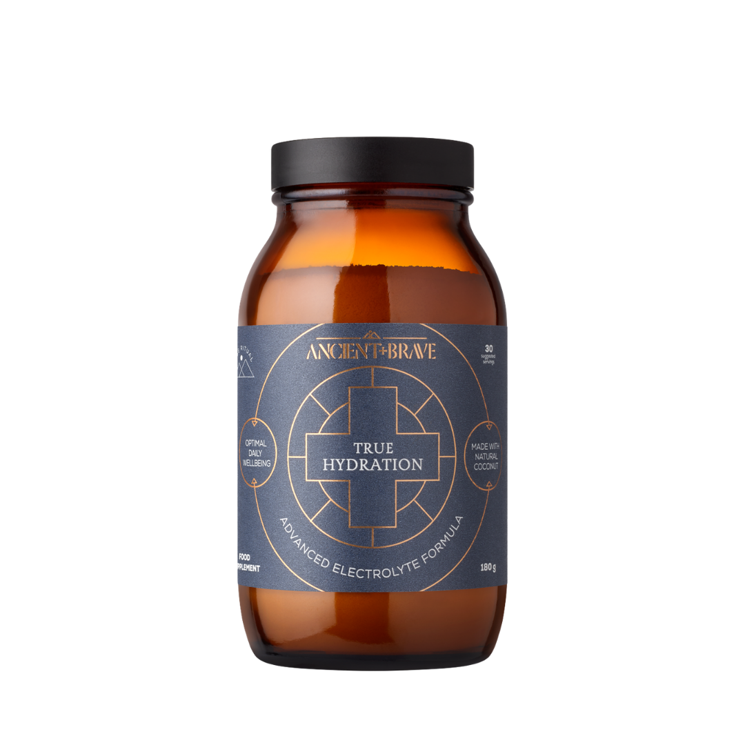 ANCIENT+BRAVE TRUE HYDRATION - elektrolitai, 180 g (apie 30 porcijų) - MAISTO PAPILDAS IŠ ANCIENT+BRAVE - TIK €45! Apsipirk dabar GROŽIO ALCHEMIJA