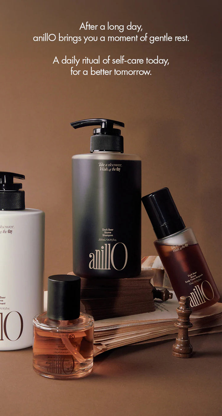 ANILLO DARK BEER BIOME SCALP FOAM AMPOULE - stiprinanti galvos odos ampulė, 95 ml - PLAUKŲ AMPULĖ IŠ ANILLO - TIK €31.88! Apsipirk dabar GROŽIO ALCHEMIJA