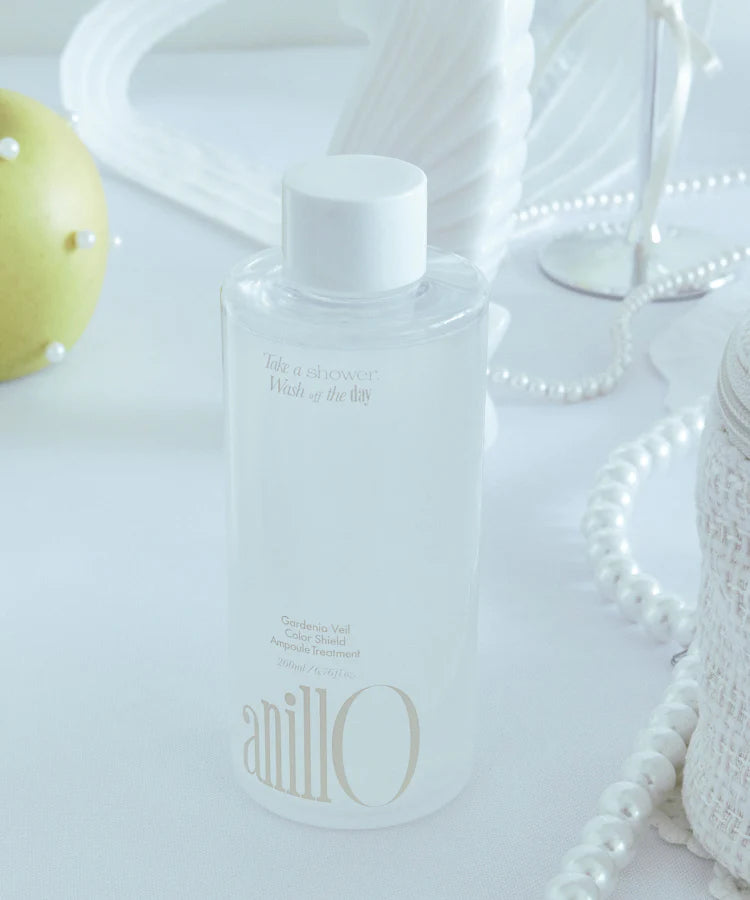 ANILLO GARDENIA VEIL COLOR SHIELD AMPOULE TREATMENT - atkuriamoji kaukė dažytiems plaukams, 200 ml - PLAUKŲ KAUKĖ IŠ ANILLO - TIK €28.05! Apsipirk dabar GROŽIO ALCHEMIJA