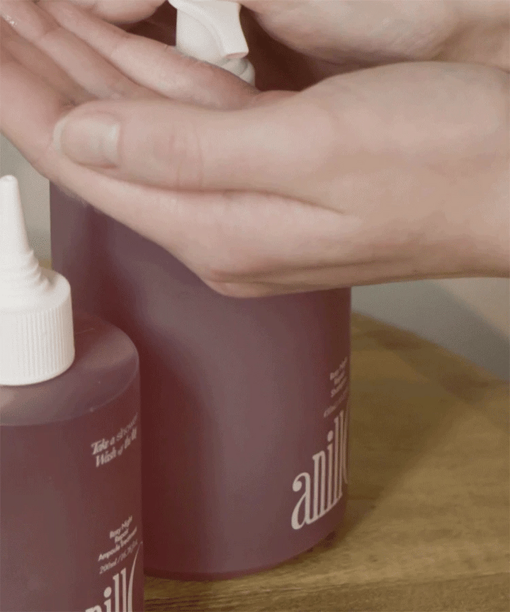ANILLO ROSY NIGHT REPAIR SHAMPOO - šampūnas plaukų atstatymui, 450 ml - ŠAMPŪNAS IŠ ANILLO - TIK €28.47! Apsipirk dabar GROŽIO ALCHEMIJA