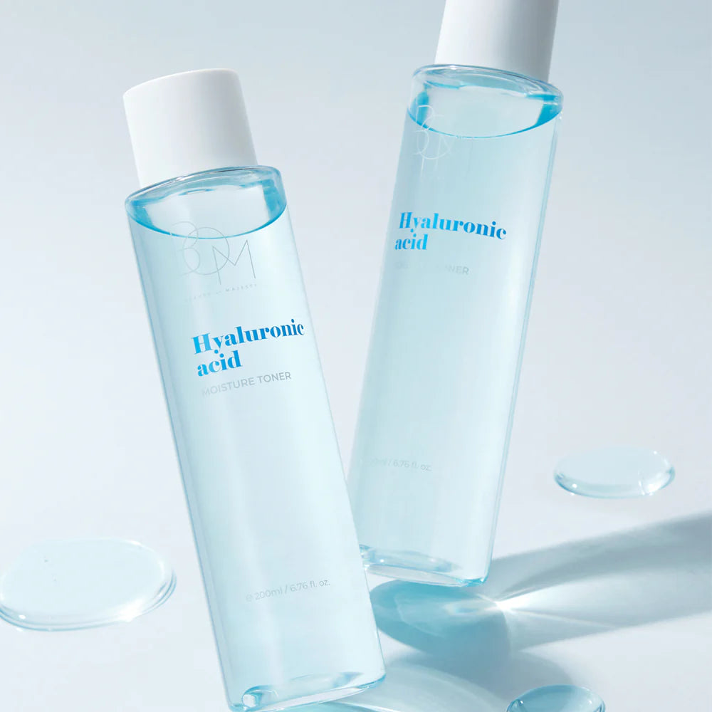 BOM HYALURONIC ACID MOISTURE TONER - drėkinamasis tonikas, 200 ml - TONIKAS IŠ BOM - TIK €23! Apsipirk dabar GROŽIO ALCHEMIJA