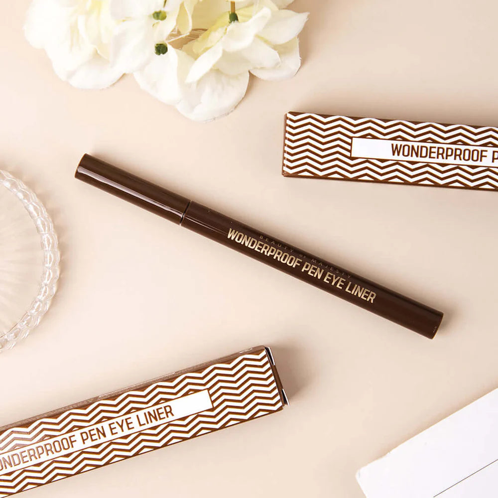 BOM WONDERPROOF PEN EYE LINER - akių pravedimas - AKIŲ PIEŠTUKAS IŠ BOM - TIK €12.95! Apsipirk dabar GROŽIO ALCHEMIJA