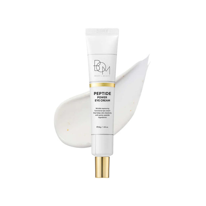 BOM PEPTIDE POWER EYE CREAM - paakių kremas su peptidais ir auksu, 30 g - PAAKIŲ KREMAS IŠ BOM - TIK €21.95! Apsipirk dabar GROŽIO ALCHEMIJA