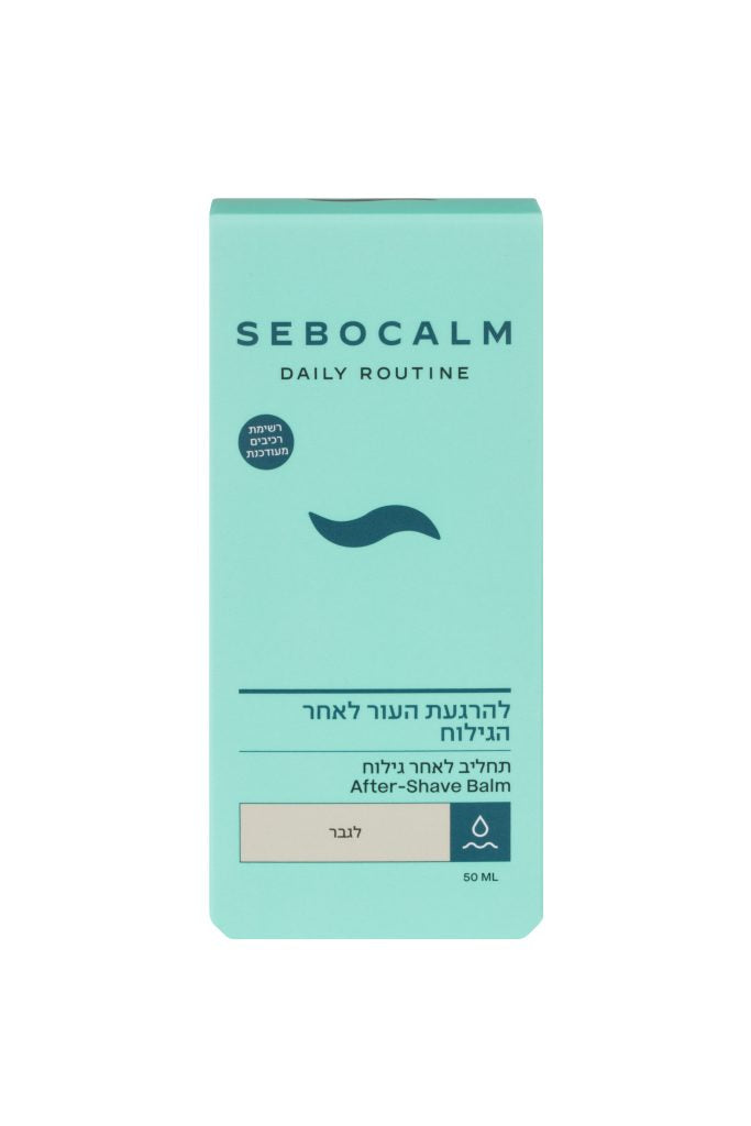 SEBOCALM AFTER SHAVE BALM - balzamas po skutimosi, 50 ml - BALZAMAS IŠ SEBOCALM - TIK €35.50! Apsipirk dabar GROŽIO ALCHEMIJA