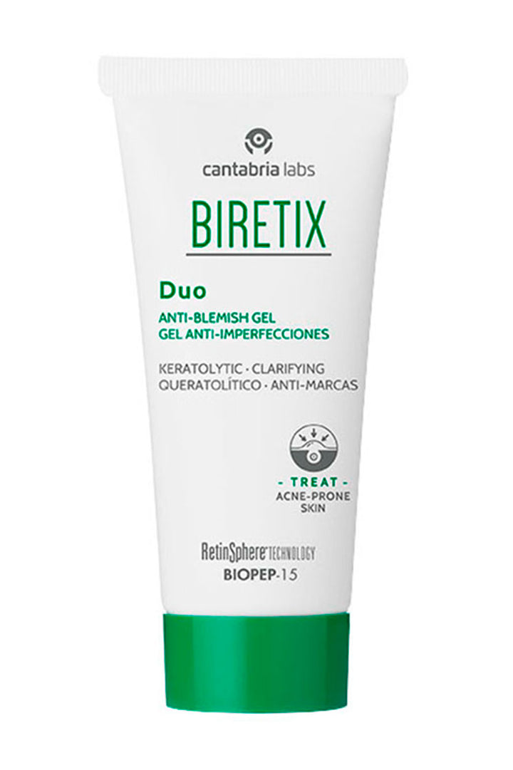 BIRETIX DUO ANTI-BLEMISH - gelis, 30 ml - VEIDO KREMAS IŠ BIRETIX - TIK €23! Apsipirk dabar GROŽIO ALCHEMIJA