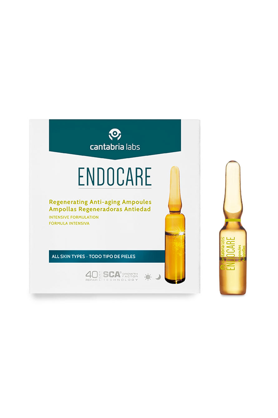 ENDOCARE ESSENTIAL REGENERATING ANTI-AGING - ampulės, 7x1 ml - AMPULĖS IŠ ENDOCARE - TIK €26.50! Apsipirk dabar GROŽIO ALCHEMIJA