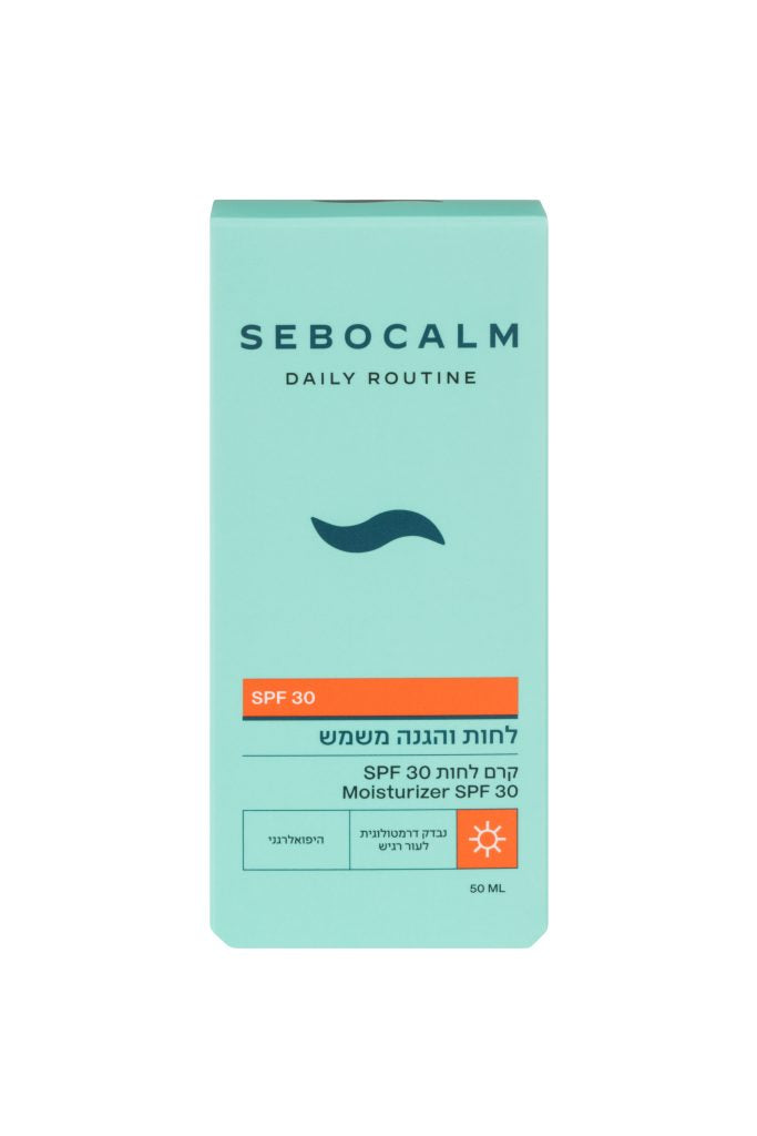 SEBOCALM MOISTURIZER SPF 30 - drėkinamasis kremas su SPF 30, 50 ml - VEIDO KREMAS IŠ SEBOCALM - TIK €28.90! Apsipirk dabar GROŽIO ALCHEMIJA